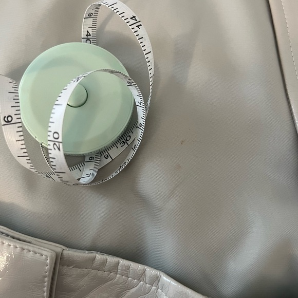 7 For All Mankind vegan leather cropped corset top - Picture 12 of 14